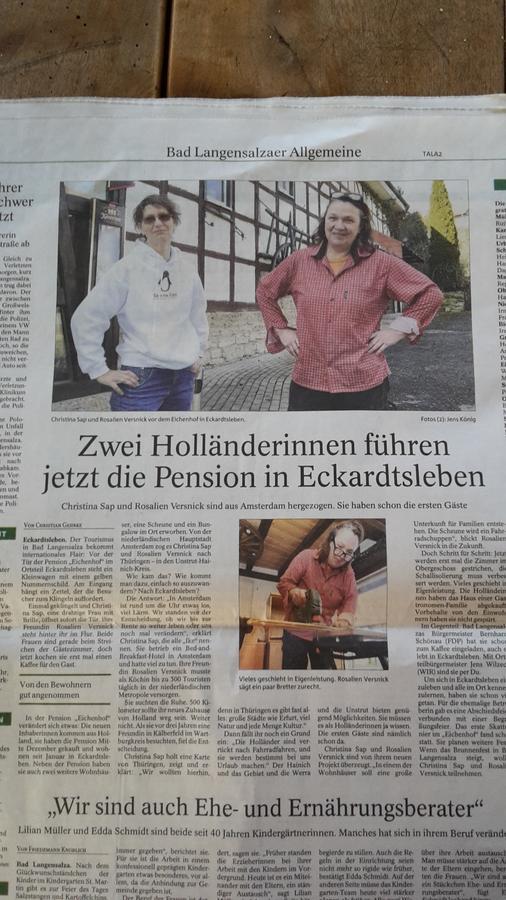 Hotel Bad Langensalza Eichenhof Bagian luar foto